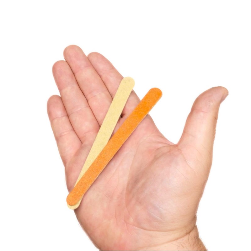 Vakly Professional Nail Files [144 Pack] Emery Boards - Dual