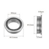 Kozelo 10pcs Flanged Ball Bearings 8mm Inner Diameter x 12mm