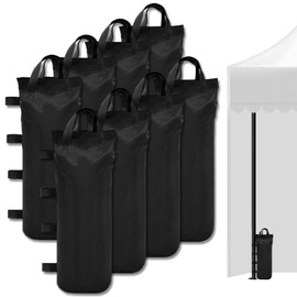 YSOOUA Weights for Gazebo Weights Gazebo Sandbags Pack of 8 Tent Sandbag 51 x 21 cm with Fixed Nail 600D Oxford Fabric Sandbag Weight for Gazebo Garden Beach Tent