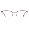 Carolina Herrera Eyeglasses CH 0038 KTS Grey Violet