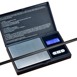 Luoyer Archery Arrow Scale for Weighing Shaft Arrowheads Broad Heads Accurate Unit Grain Mini Pocket Digital Scale for Customize Arrow DIY for Hunter and Archer Repair Maintainence