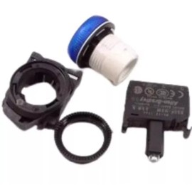 Allen-Bradley NEW ALLEN BRADLEY 800FP-P6PN3B BLUE FLUSH PILOT LIGHT LED 24VDC 800FPP6PN3B. K4