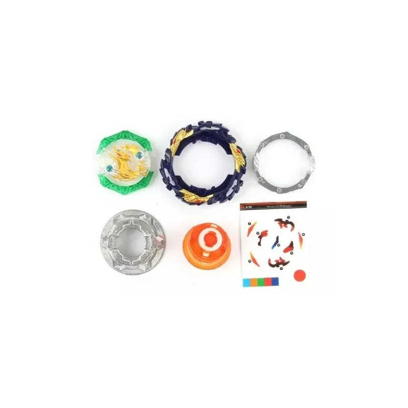 MQ Beyblade Mq B-185 Burst Vanish Fafnir + Lanzador Dynamite