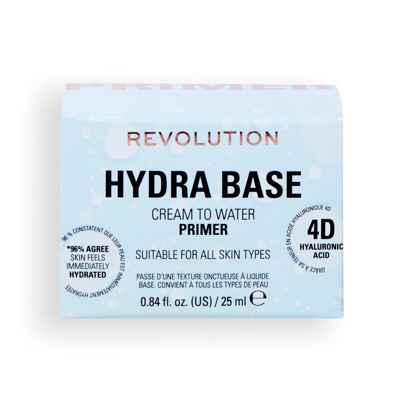 Revolution Superbase Hydra Base Primer - Hydrating Makeup Foundation -
