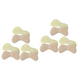 Gatuida 2sets Shoe Sole Protectors Heel-seal Pads for Shoes Tape Wear-resistant Heel 6pcs*2