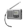 Portable Mini Radios FM/MW/SW Receiver with Digital Alarm Clock FM