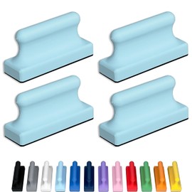 Glassboard Studio Mega Magnets - Neodymium - Heavy Duty, Colorful, Ergonomic, Ideal for Crafting, Quilting, and as Magnetic Knife Holders (4, Ice Blue Pawn)