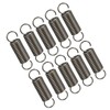 TOP-VIGOR 10Pcs Extension Compressed Spring, 1mm Wire Dia, 10mm OD,