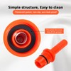 FERRODAY 4 Pack Carbonation Cap Forced Carbonation for PET Bottle