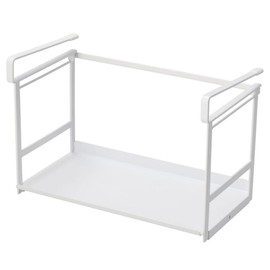 Nitori 2111200000221 Hanging Cabinet Seasoning Pot Rack, White