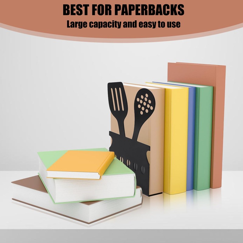 Molbory 2 Pieces Bookends, 15 x 10 x 10 cm