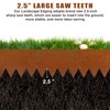Meyoppm Corten Steel Landscape Edging 40 Inch Strips, 6-Inch Depth