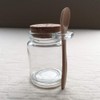 1Pcs 250ml/8.5oz Empty Clear Glass Jam Jar with Cork and