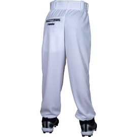 Rawlings REMIX | T-Ball & Youth Baseball & Softball | Game/Practice Pants | White/Black | Medium