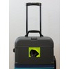 To Pug Black [Black] dog sticker green back