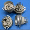 Unbranded 7 pin ceramic vaccume tube socket , 4 pcs