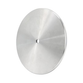 QZATTCAEN Aluminum Grinding & Polishing Disc Base Plate - 8" x 1/2" Arbor for Flat Abrasive Wheels & Slant Cabber Machines & Backer-Disc - 1 Pack