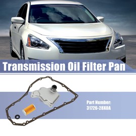 X AUTOHAUX 1 Set 31726-28X0A 31728-29X0D Transmission Filter Oil Pan Gasket Kit for Nissan Altima Maxima Murano 2016-2018