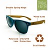 TRIBAL EARTH Wood Sunglasses Polarised for Men and Women with