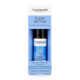 Tisserand - Sleep Better - Pulse Point Roller - Lavender, Jasmine & Sandalwood Essential Oils - 100% Natural Pure Essential Oils - 10ml