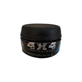 4X4 BALSAMO CERA CON DEPOSITO DE COLOR NEGRO PARA BARBA Y BIGOTE DE 100G