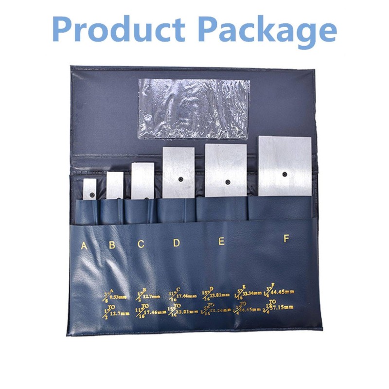 TJHSM 6Pcs Adjustable Parallel Set 3/8-2-1/4 Industrial Tools Hardened Steel