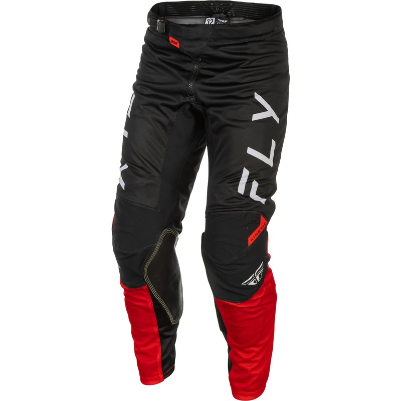 Fly Racing Kinetic Mesh Center Pants (Black/White/Red, US 34)