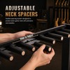 Bamboo Multi Guitar Stand, Folding Guitar Rack for Multiple Guitars,