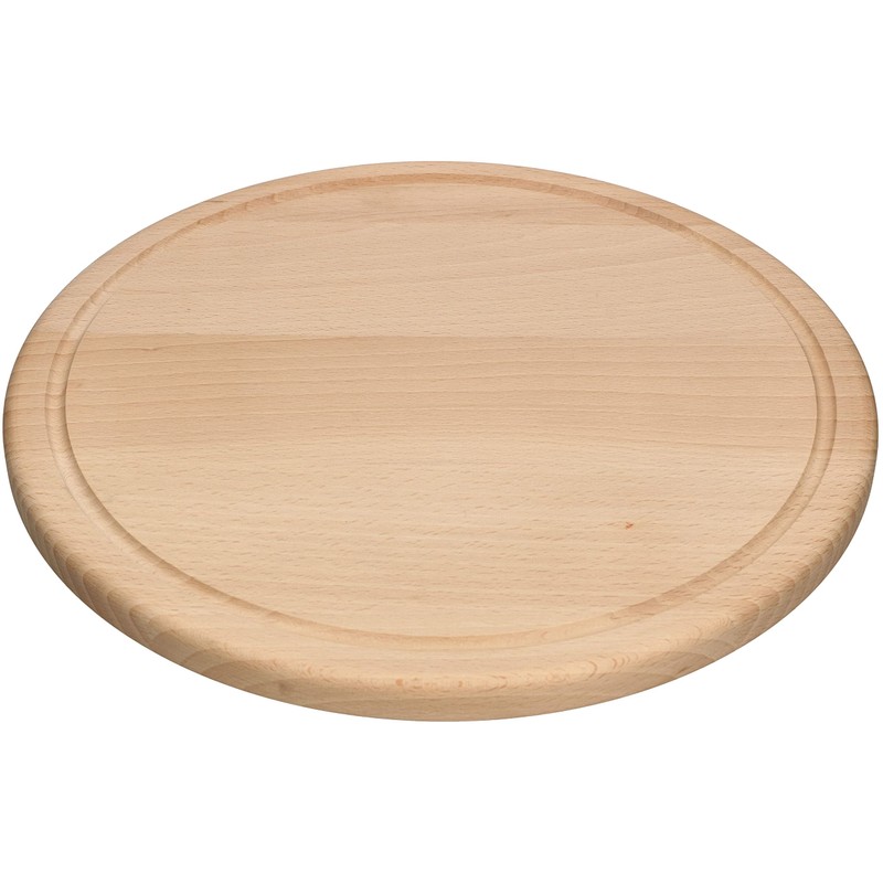 KOTARBAU® Round Cutting Board Diameter 30 cm Wooden Board for