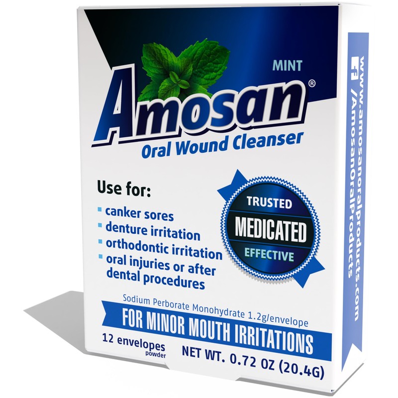 Amosan Oral Wound Cleanser