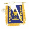 2 Pcs Mini Flag Banner Soccer "Pumas" 4"x6" Rearview Mirror