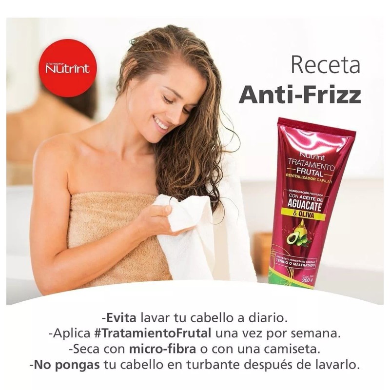 Nutrint Kit Xiomara Nutrint Tratamiento Frutal Aceite Revitalizador