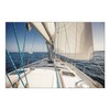 Sailboat Yacht Backdrop Banner - 9 feet x 6 feet