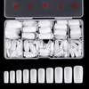 Full Cover Acrylic False Nail Tips, 500PCS Fake Nail Shape