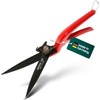 BERGER Commercial Grade Grass Shears, Self-Sharpening Steel Blades with Anti-Stick