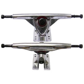 Havoc Longboard Trucks Reverse Kingpin (Pair) Skateboard, Silver/Raw, 180mm