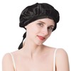 Vivi Idee® 100% Mulberry Silk Shower Cap, Sleeping Cap, Luxurious