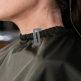 Baluue Barber Cape Buckle Replacement Clips 20Pcs Metal Haircut Cape Hooks Adjustable Cloth Buckles for Salon and Home Hair Cutting Kits