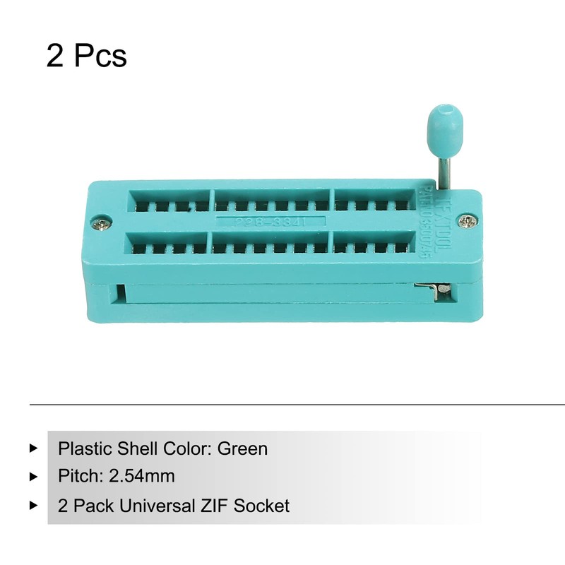 PATIKIL Universal IC Test ZIF Socket 28 Pin 2.54 mm