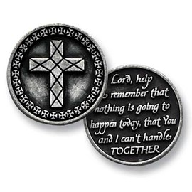 Cathedral Art Lord Help Me Pocket Token