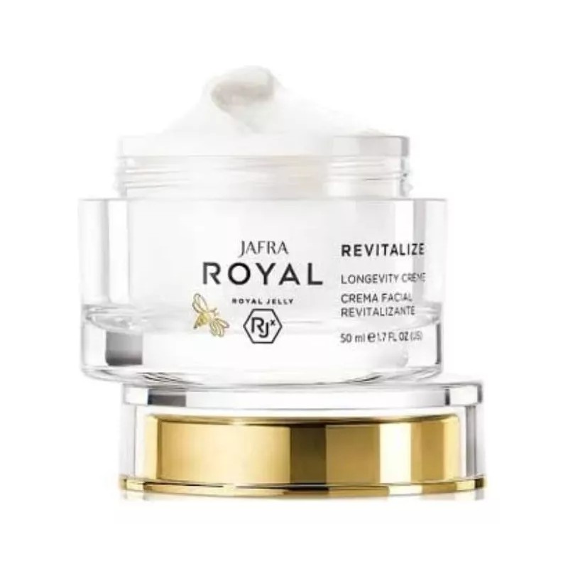 Jafra Crema facial revitalizante Royal Revitalize, 50 ml, hora de