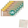 OB Tampon Organic Organic Normal Pack of 6 (6 x