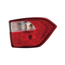 HEADLIGHTSDEPOT Right Passenger Side Outer Tail Light Compatible With Ford EcoSport 2018-2022