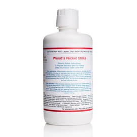 32 oz Wood's Nickel Strike Solution - Bath or Brush Plating (Liter)