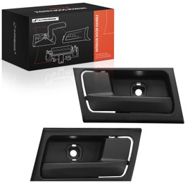 A-Premium Inside Interior Door Handles Compatible with Ford Crown Victoria 2003-2005 & Mercury Grand Marquis 2003-2005, Marauder 2003-2004, Black, 2-PC Set, Front or Rear Driver and Passenger Side