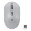Mouse Techzone Inalámbrico Click Silencioso 1600 Dpi Gris Gris