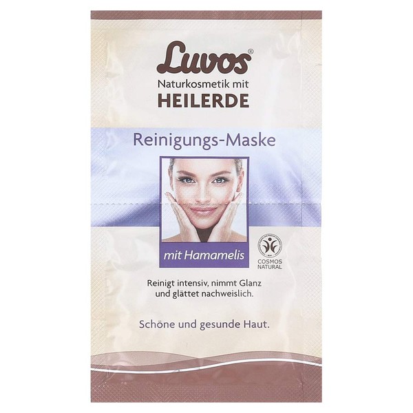 Luvos Healing Clay Cleansing Mask Natural Cosmetics 2 x 7.5 m
