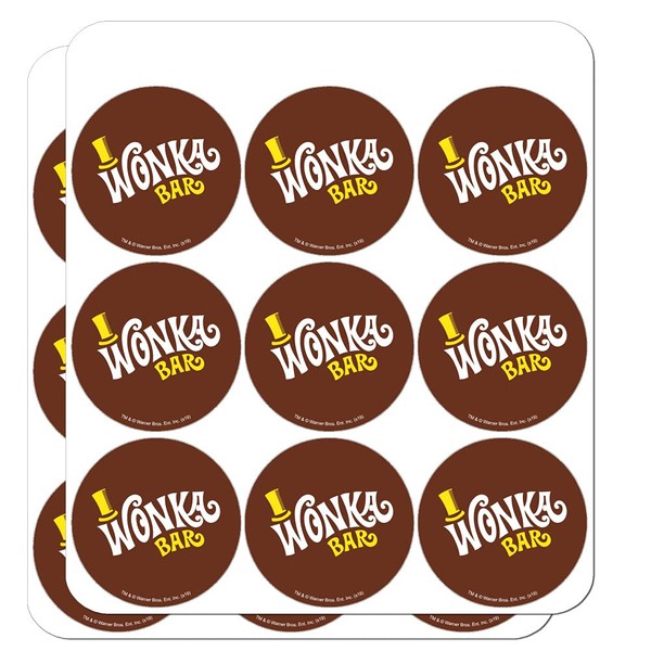 Willy Wonka and The Chocolate Factory Wonka Bar Logo Planner