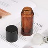 LNYMZD 2Pcs Brown 50ml Glass Essential Oil Roller Bottles Refillable