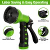 NEXCOVER Garden Hose Nozzle Sprayer - 7 Adjustable Watering Patterns